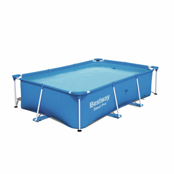 Bestway Piscina Desmontable Rectangular 259x170x61 Cm Azul de Jardín