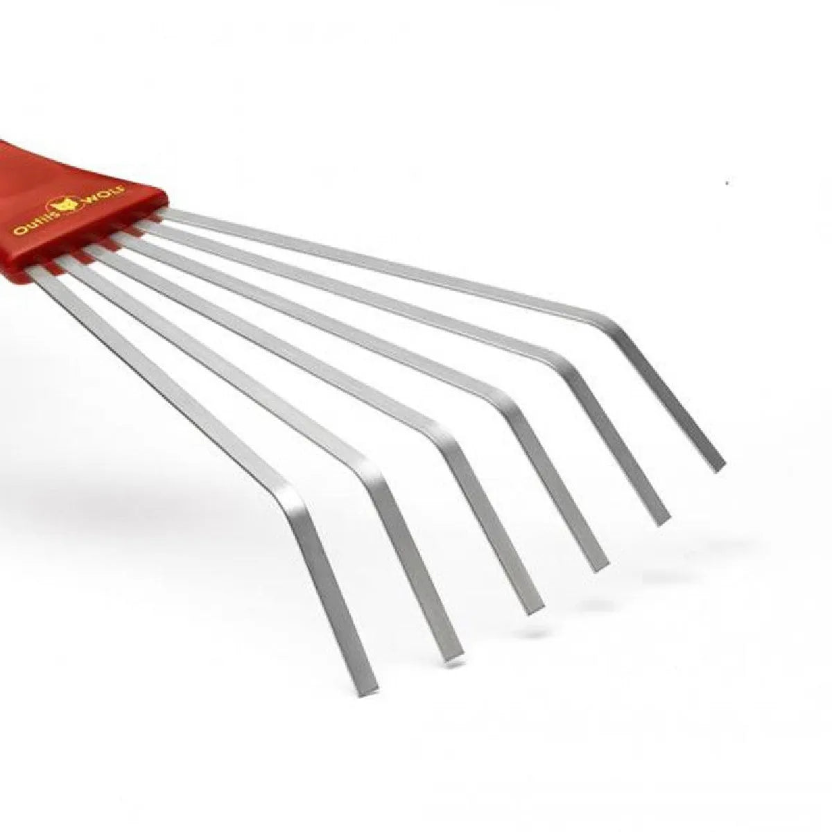 OUTILS WOLF MULTI-STAR Cabezal de Escoba Césped 12 cm 6‑dientes Acero - Imagen 2