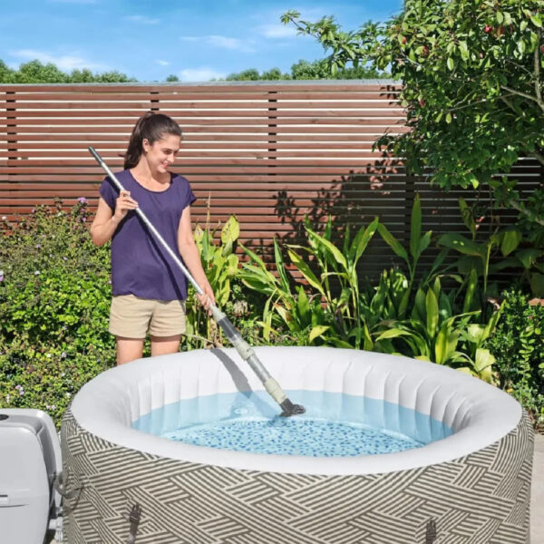 Bestway Aspirador Aquascan Recargable para Piscina con Mango Telescópico 1,5 m