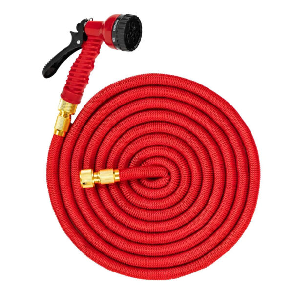 Avizar Manguera Extensible 7,5m‑37m con Pistola Roja