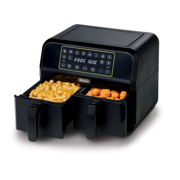 Ariete 4623 Freidora sin Aceite Doble Cámara Negro