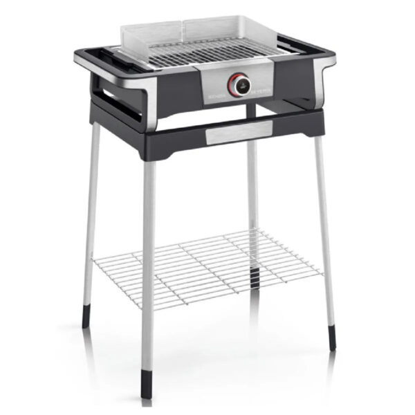 Severin PG8118 Barbecue eléctrico 3000W Digital Boost S Negro Inox