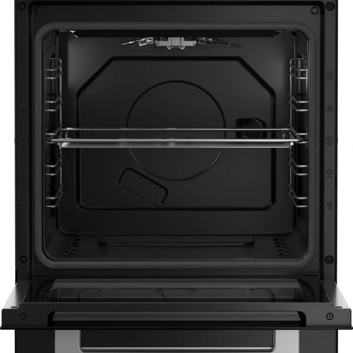 Beko FSG52010GBC Cocina a Gas Negra Inox 4 Quemadores - Imagen 5