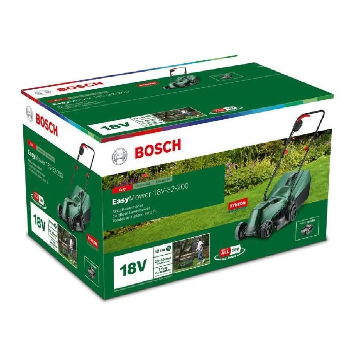 Bosch Cortacésped aBatería 18 V, 32 cm - Imagen 2