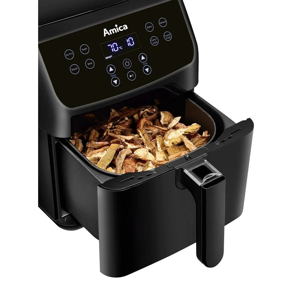 Amica AFM 4011 Freidora Sin Aceite Negra 6,8 L - Imagen 5