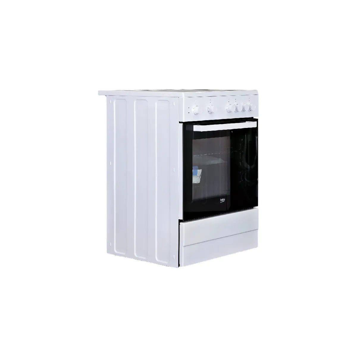 Beko FSM67010GW Cocina Vitrocerámica Blanca 60 cm 4 Hornallas - Imagen 2