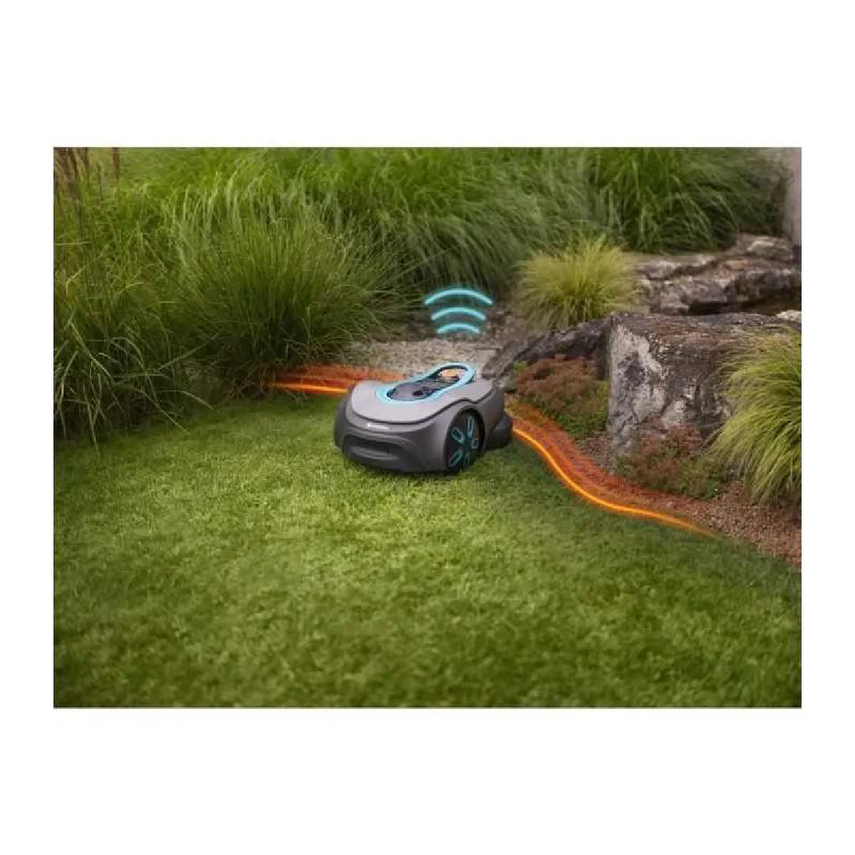 Gardena Robot Cortacésped 800 m² Batería Li‑ion Corte Ajustable - Imagen 2