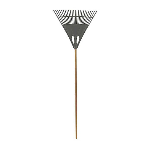 Mermier 985070 Rastrillo de Césped 25 Dientes 640 mm Mango 110 cm