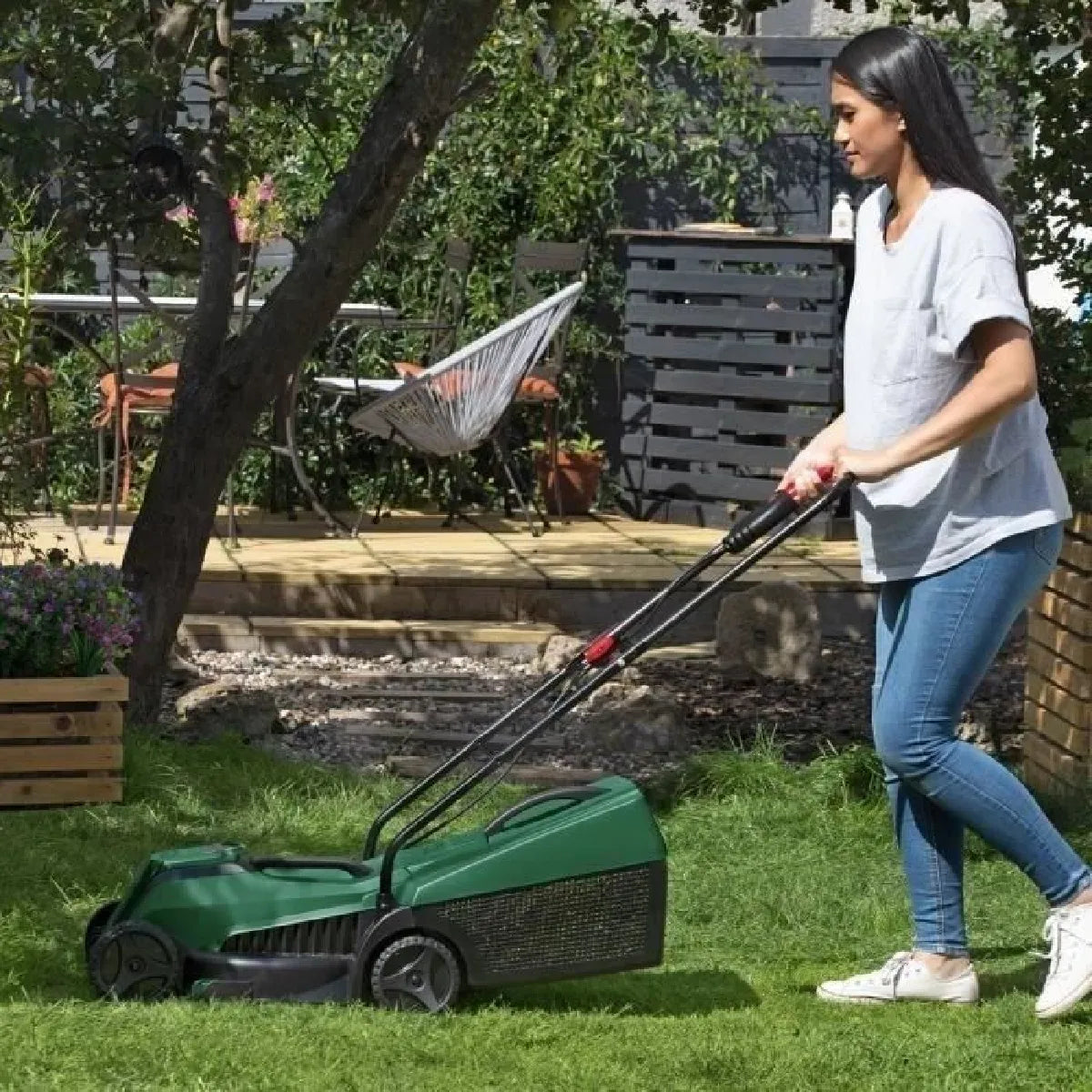 Bosch Cortacésped aBatería 18 V, 32 cm - Imagen 3