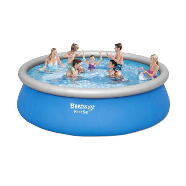 Bestway Fast Set Rotin Piscina Imitación Ratán 457×122 cm