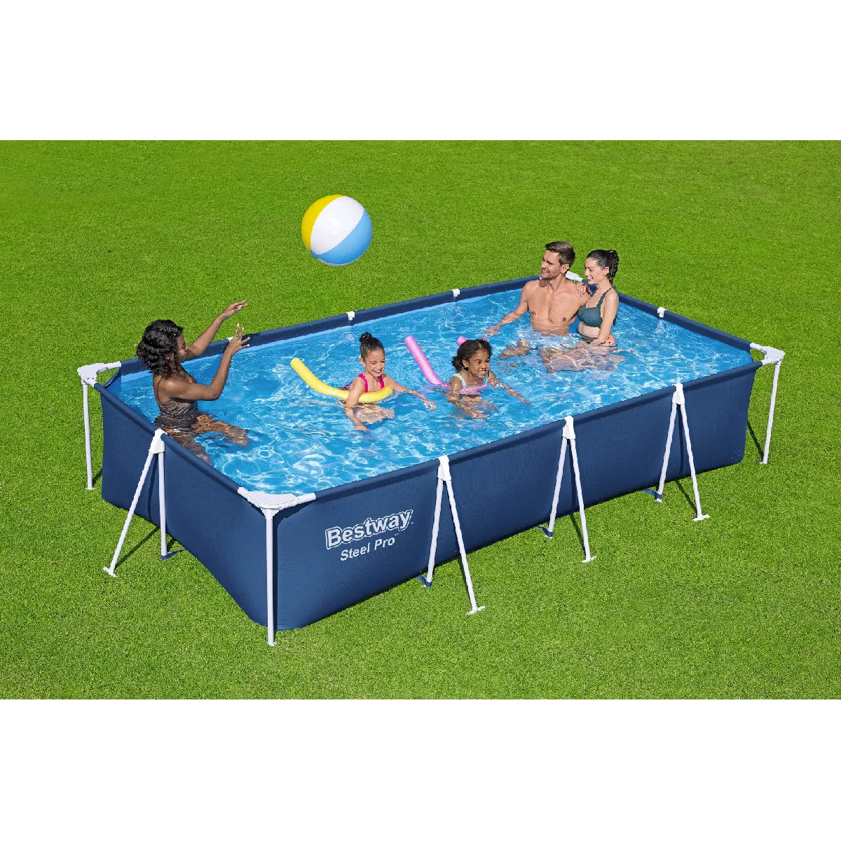 Bestway Steel Pro 400x211x81 cm Piscina Desmontable Duraplus - Imagen 2