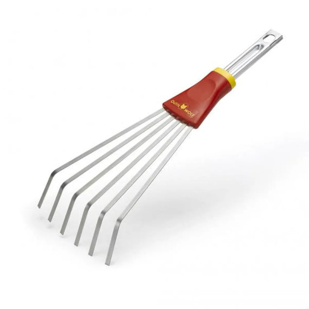 OUTILS WOLF MULTI-STAR Cabezal de Escoba Césped 12 cm 6‑dientes Acero