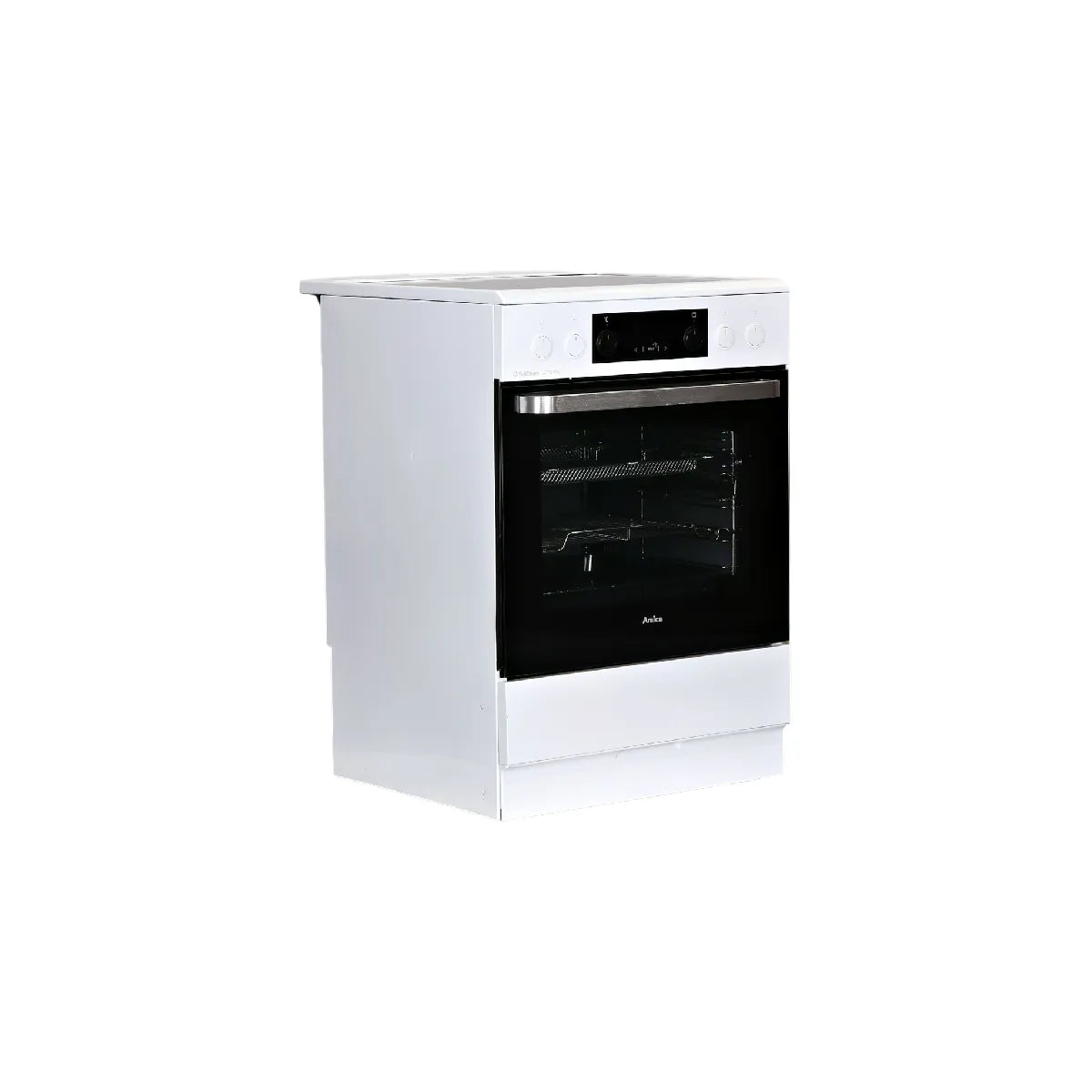 Amica ACV7005SRW Cocina Vitrocerámica AirFry 60 cm 77 L Blanco - Imagen 3