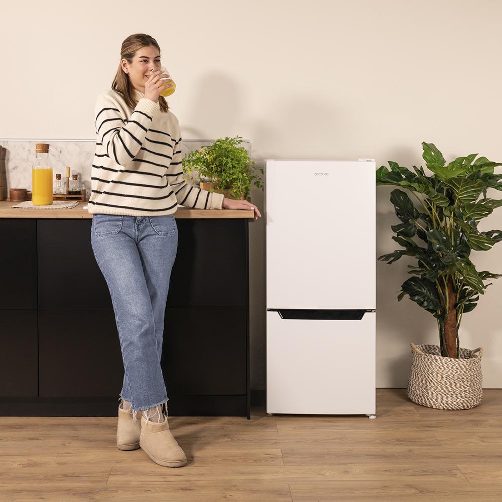 Cecotec Bolero CoolMarket 117 DF Frigorífico Combi Blanco 117L - Imagen 8