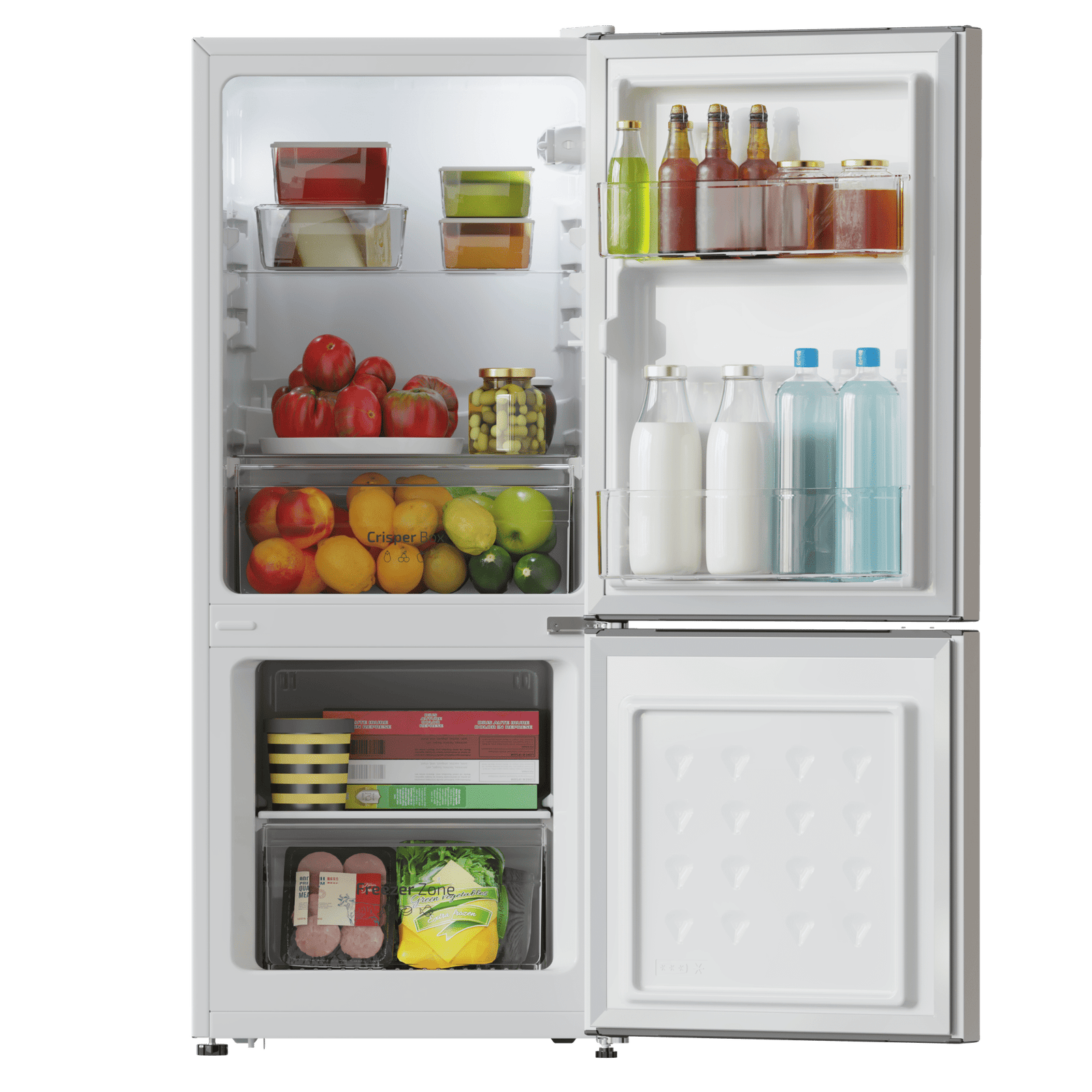 Cecotec Bolero CoolMarket 117 DF Frigorífico Combi Blanco 117L - Imagen 7
