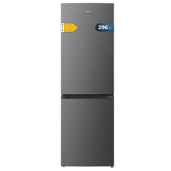 Cecotec Bolero CoolMarket Combi 296L Refrigerador Dark 185×60 cm