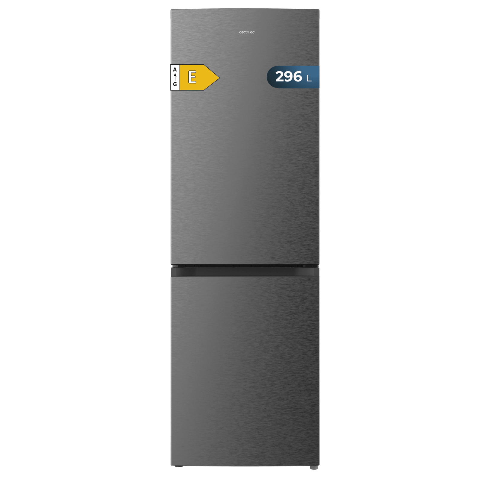 Cecotec Bolero CoolMarket Combi 296L Refrigerador Dark 185×60 cm