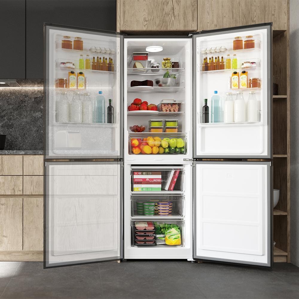 Cecotec Bolero CoolMarket Combi 296L Refrigerador Dark 185×60 cm - Imagen 9