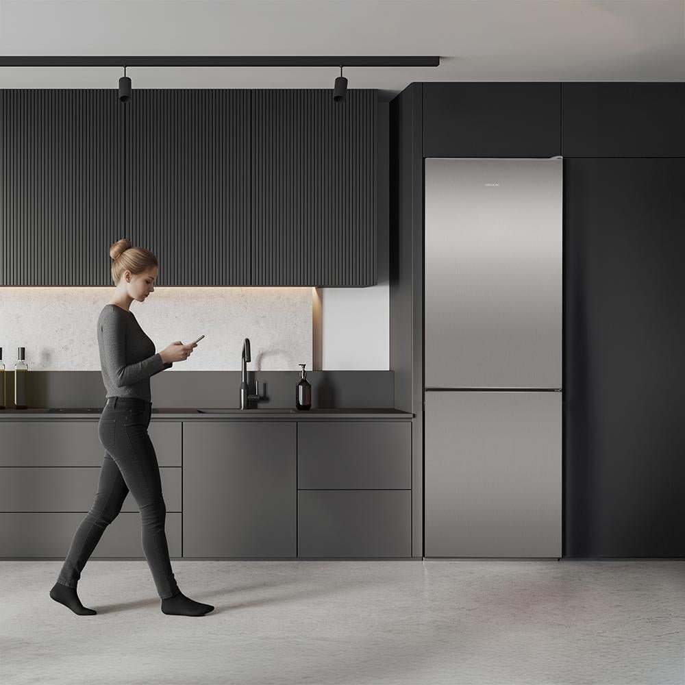 Cecotec Bolero CoolMarket Combi 322i Frigorífico Combi Acabado Inox - Imagen 5