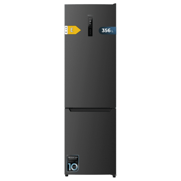 Cecotec Bolero CoolMarket 356 Dark E Frigorífico Combi 356L