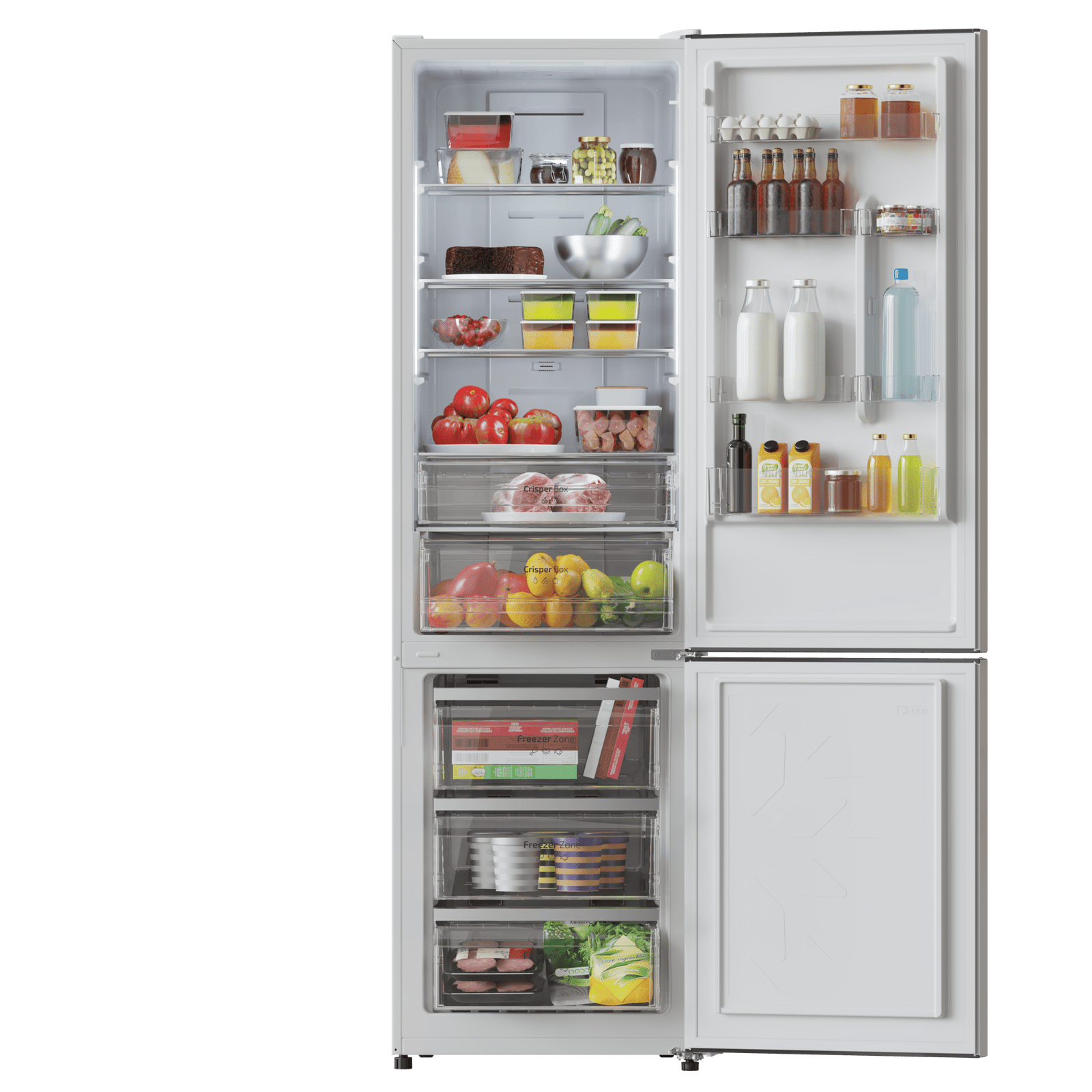 Cecotec Bolero CoolMarket Combi 356 Frigorífico No Frost Blanco E - Imagen 7