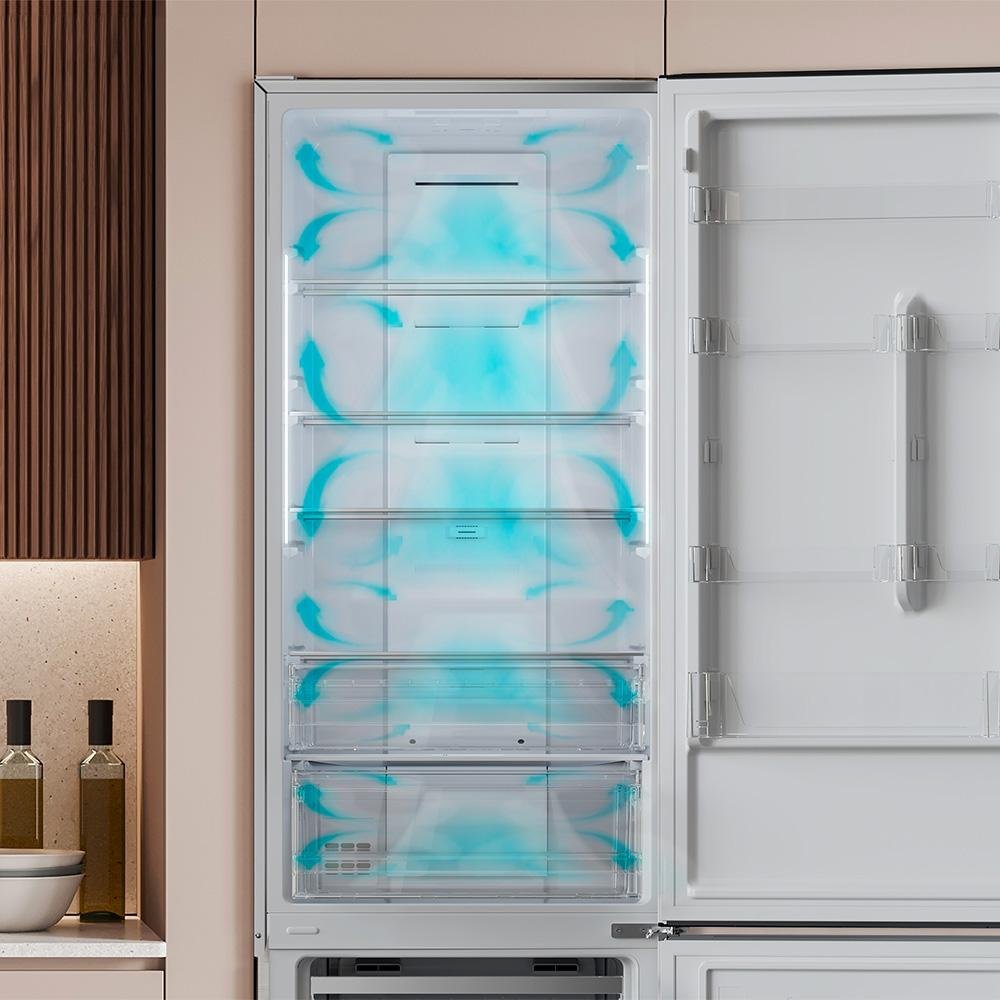 Cecotec Bolero CoolMarket Combi 356 Frigorífico No Frost Blanco E - Imagen 9