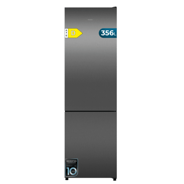 Cecotec Bolero CoolMarket Combi 356i Frigorífico 356L Dark D