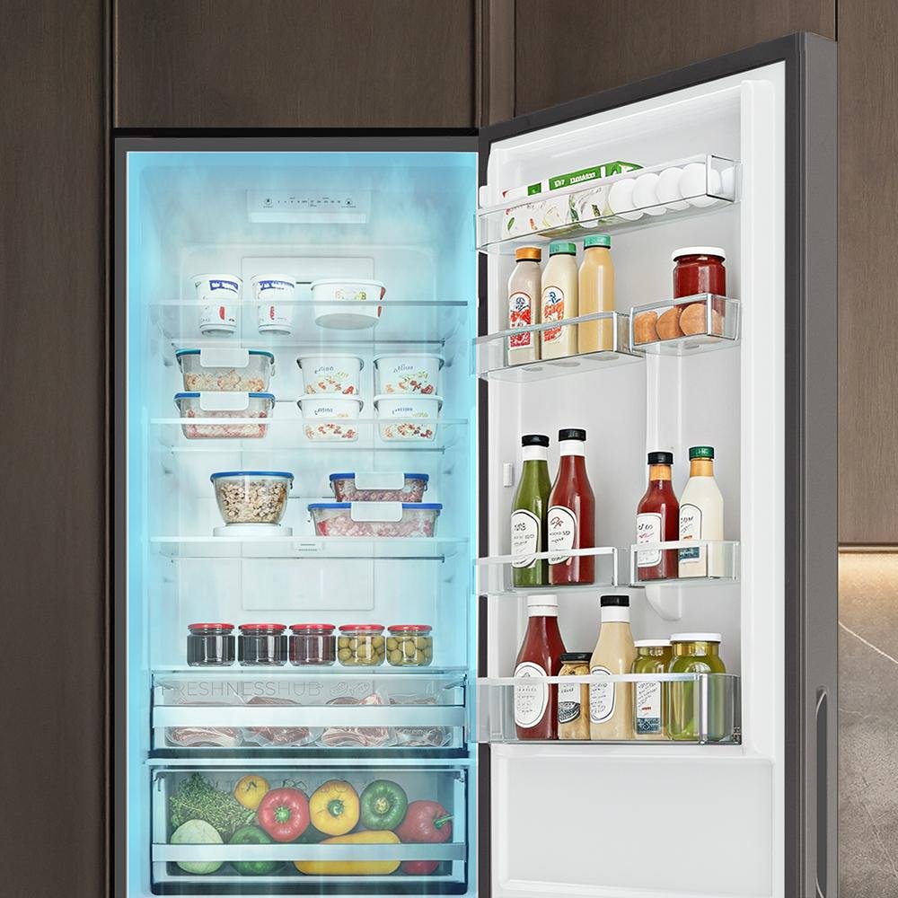 Cecotec Bolero CoolMarket Combi 356i 356L Gris Cristal - Imagen 9