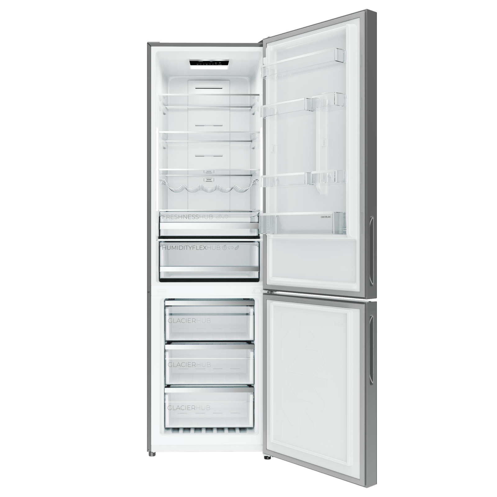 Cecotec Bolero CoolMarket Combi 356i 356L Gris Cristal - Imagen 3
