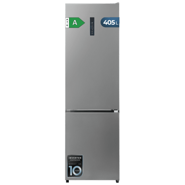 Cecotec Bolero CoolMarket Combi 405 MC Frigorífico Combi Inox A