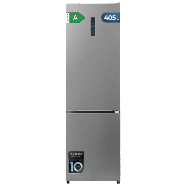Cecotec Bolero CoolMarket Frigorífico Combi Inox 405 L