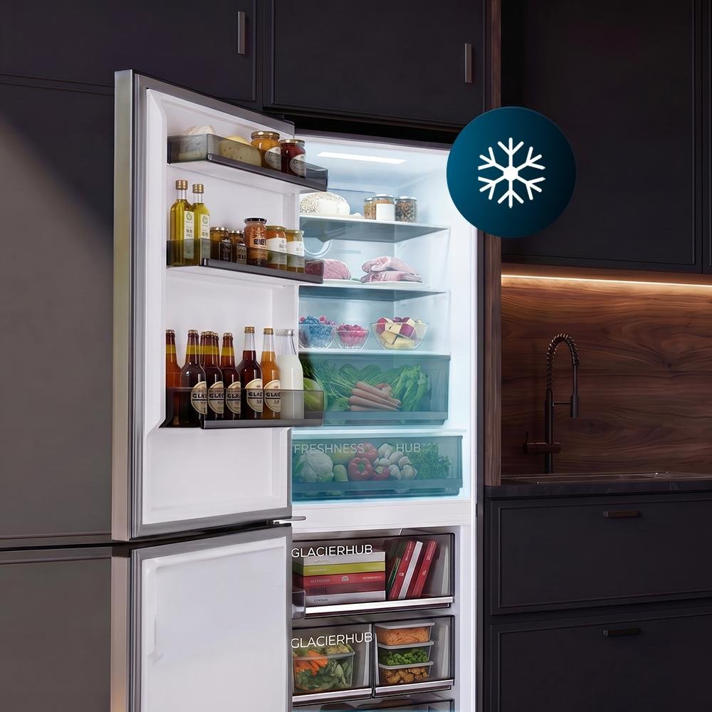 Cecotec Bolero CoolMarket 409 Dark E Frigorífico Combi - Imagen 7