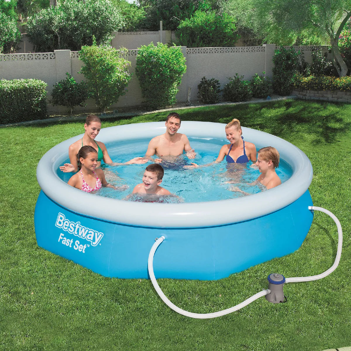 Bestway Fast Set Piscina Autoportante 305 cm 800 L - Imagen 2
