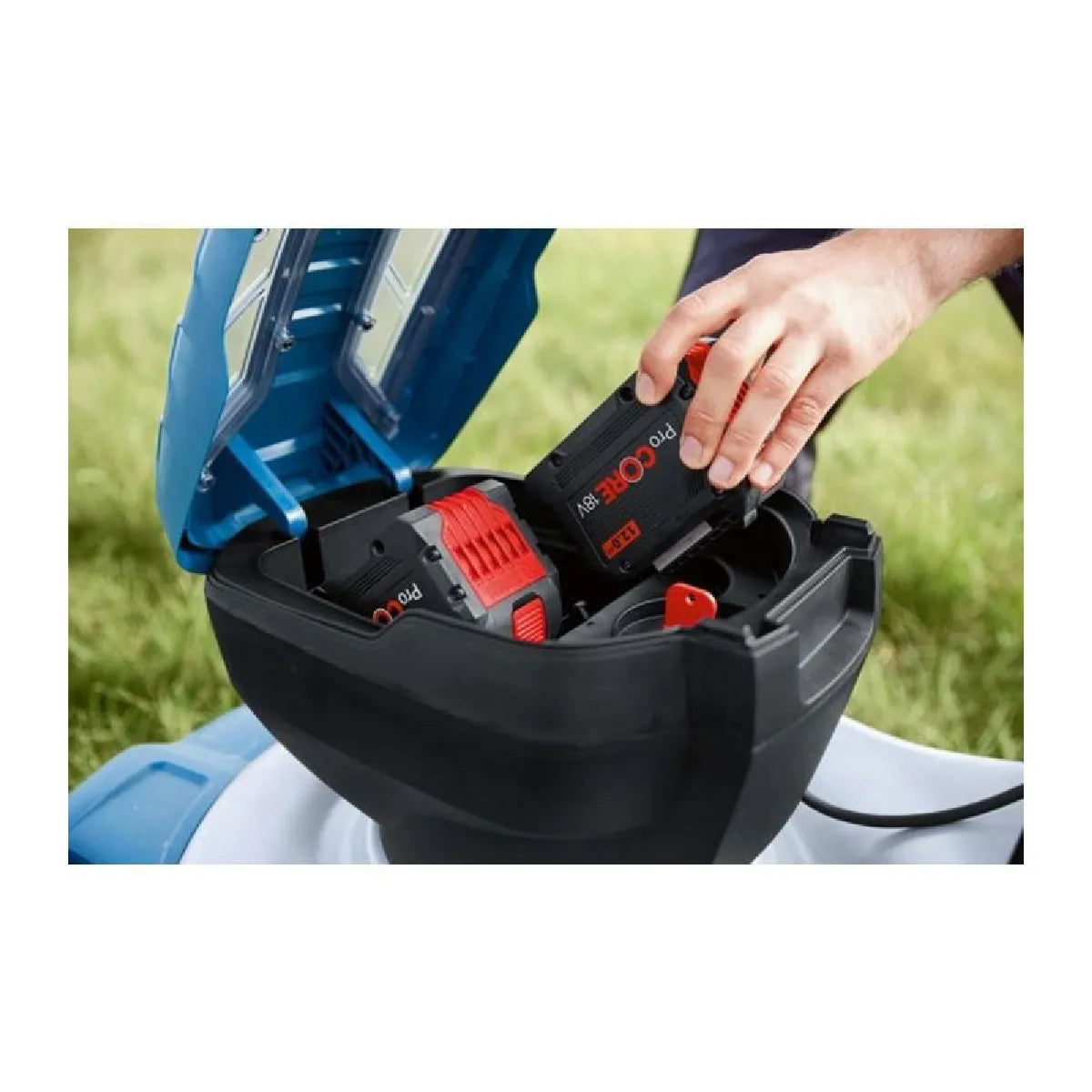 Bosch Cortacésped 18V Batería AMPShare Corte Centralizado 460 mm - Imagen 2
