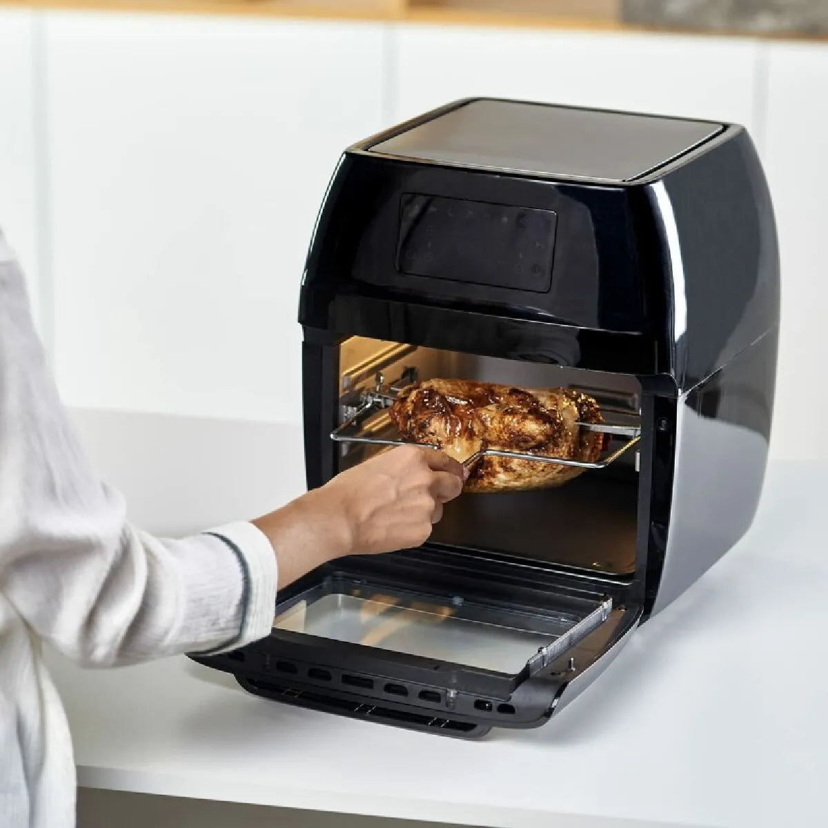 Black & Decker BXAFO1200E Freidora de Aire 12 L Negro - Imagen 3