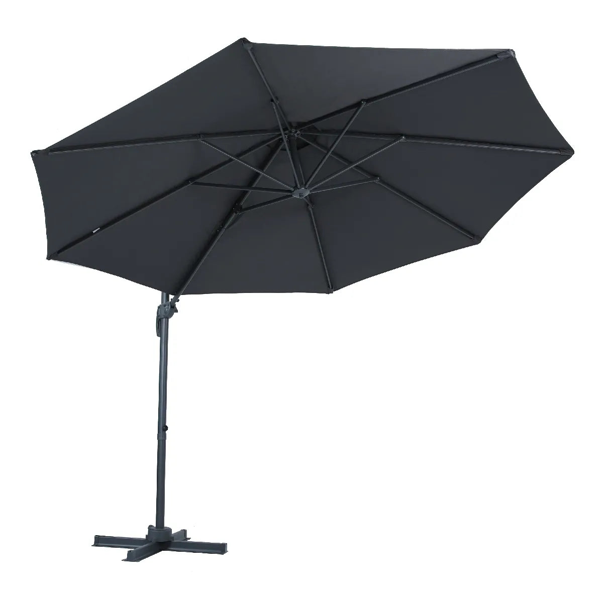 Axi House AXI Marisol Parasol Rotación 360° 300 cm Anthracite/Gris - Imagen 2