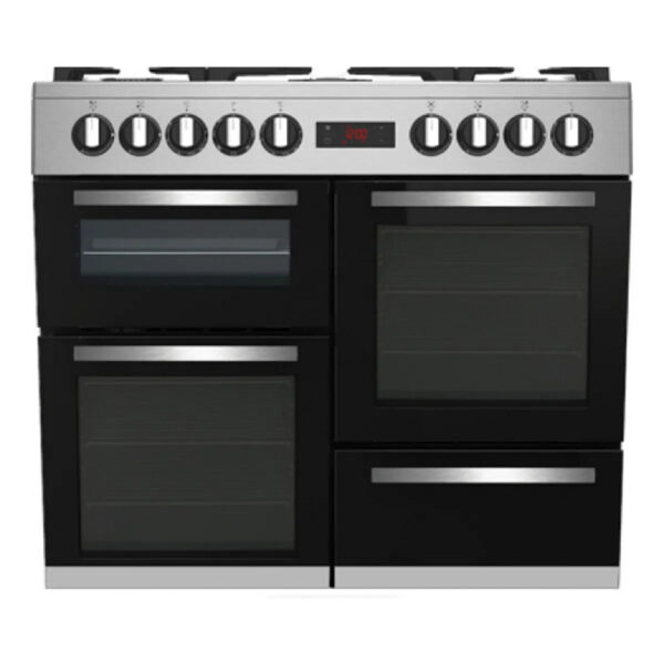 Beko PF335325DX Cocina Inoxidable 7 Fuegos Gas y 3 Hornos