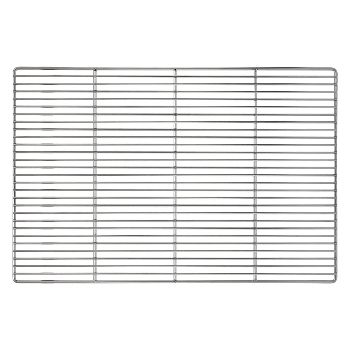 ECD Germany Parrilla BBQ Acero Inoxidable 60x40 cm Mango Madera - Imagen 3