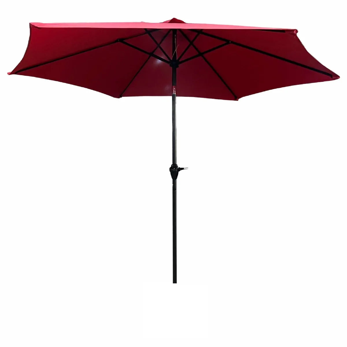 AKORD Parasol de Jardín Hexagonal Rojo Impermeable 2,7 m